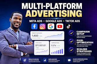 manage meta google and tiktok ads for leads and sales