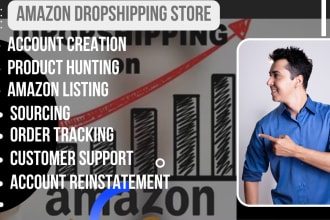 create a fully automated amazon, shopify, and dropshipping store for you