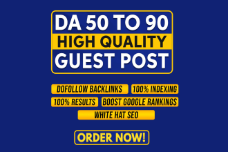 seo guest post dofollow backlinks on high traffic sites