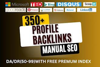 make high quality social media profile backlinks for ranking