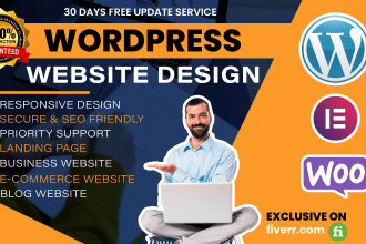 do custom wordpress website or blog design responsive and SEO friendly