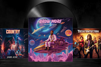 design unique album cover mixtape cover or single cover art