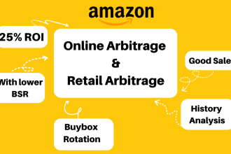 do amazon product research for online arbitrage and retail arbitrage