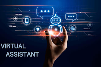 be your personal or full time professional virtual assistant