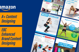 design amazon listing images and ebc for your product