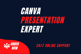 design  creative business powerpoint ,canva presentation and investor pitch deck