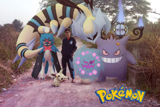 add 3d pokemon in your photo with real filters