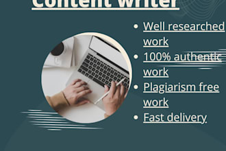 craft comprehensive, creative, and impactful written content