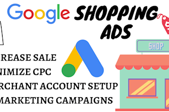 setup and manage google shopping ads for ecommerce stores