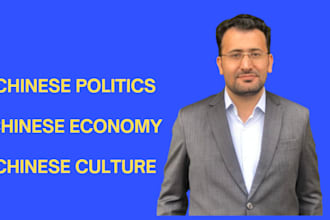 write articles on chinese politics, economy, culture