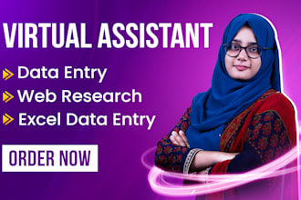 do accurate data entry, web research, copy paste and excel data entry jobs
