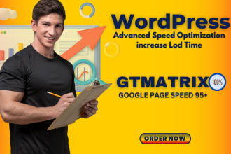 do wordpress speed optimization and increase performance