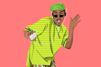 draw a cartoon portrait from your photo