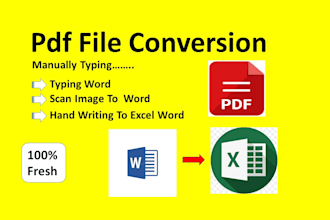do pdf files convert to word or excel