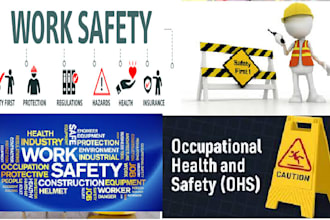 do risk management, occupation health and safety assessment and reports