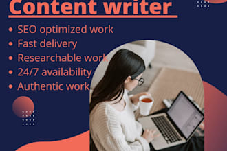 write comprehensive content for you as a content writer