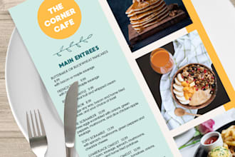 design best restaurant menu