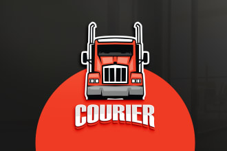 do transport, logistics, trucking, courier business brand logo design