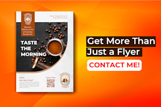 design custom a3, a4, a5, flyers or posters