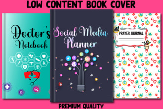 notebook journal planner logbook cover and interior page design