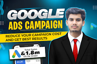 setup and manage your google ads adwords PPC campaign