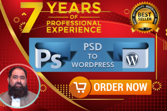 convert your website from psd to wordpress
