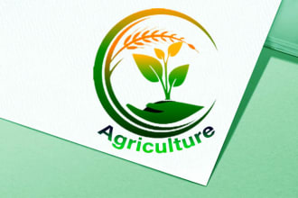 design an awesome agriculture farm logo for you