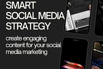 create content and marketing strategy for social media