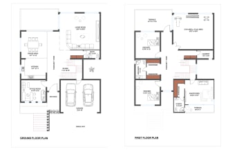 design a stunning cad floor plan with furniture layout