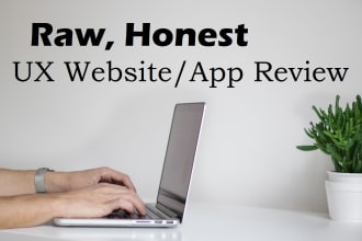 review your website or app and give criticism