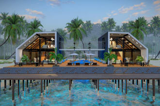 do architectural 3d modeling house design, rendering, 3d home exterior, interior