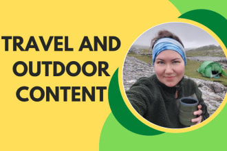 write engaging travel and outdoor content