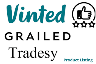 list your product on vinted, grailed and more, cross listing and product listing