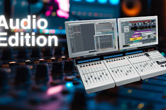 edit your podcast, song, personal audio and many more