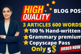 write quality SEO optimized website content