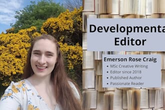 provide developmental edits for your story