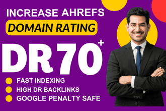 increase domain rating ahrefs dr with quality backlinks