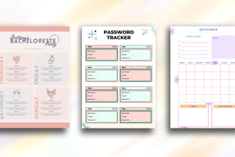 create etsy digital products, printable planner digital download to sell on etsy