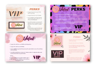 design promotional templates in canva like rewards card, membership card, etc