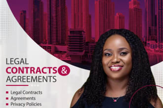 draft high quality legal documents, contracts and agreements