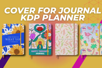 design journal cover, kdp journal , kdp journal cover design