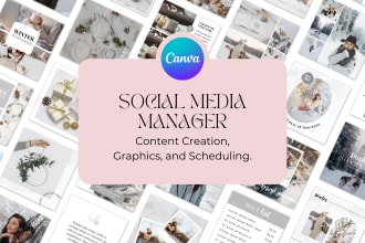 be your social media manager