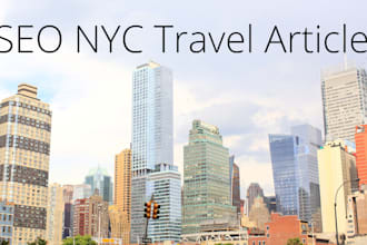 write hypnotizing NYC travel articles and blogs