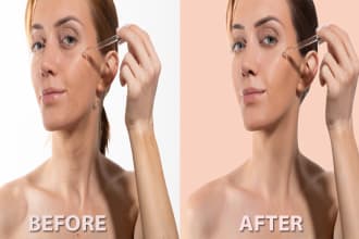 high end beauty retouch,model retouch, portrait retouch and edit photo