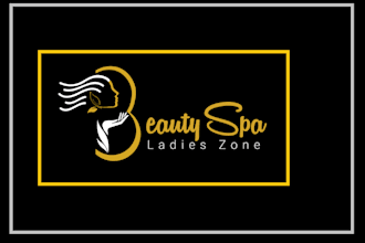 make natural beauty, yoga, cosmetics, fashion, spa logo