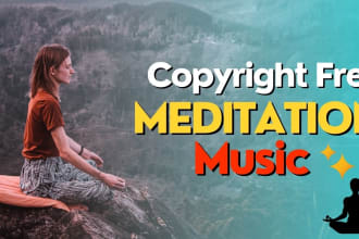 create a custom meditation music for commercial use