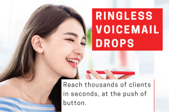 send pre record voicemails to your cell phones and landlines