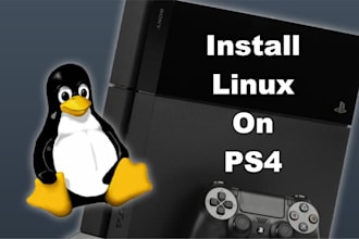 install linux on ps4