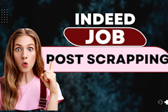 scrape indeed job posts