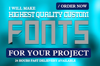 create custom fonts and handwriting typograpy in 4 hour